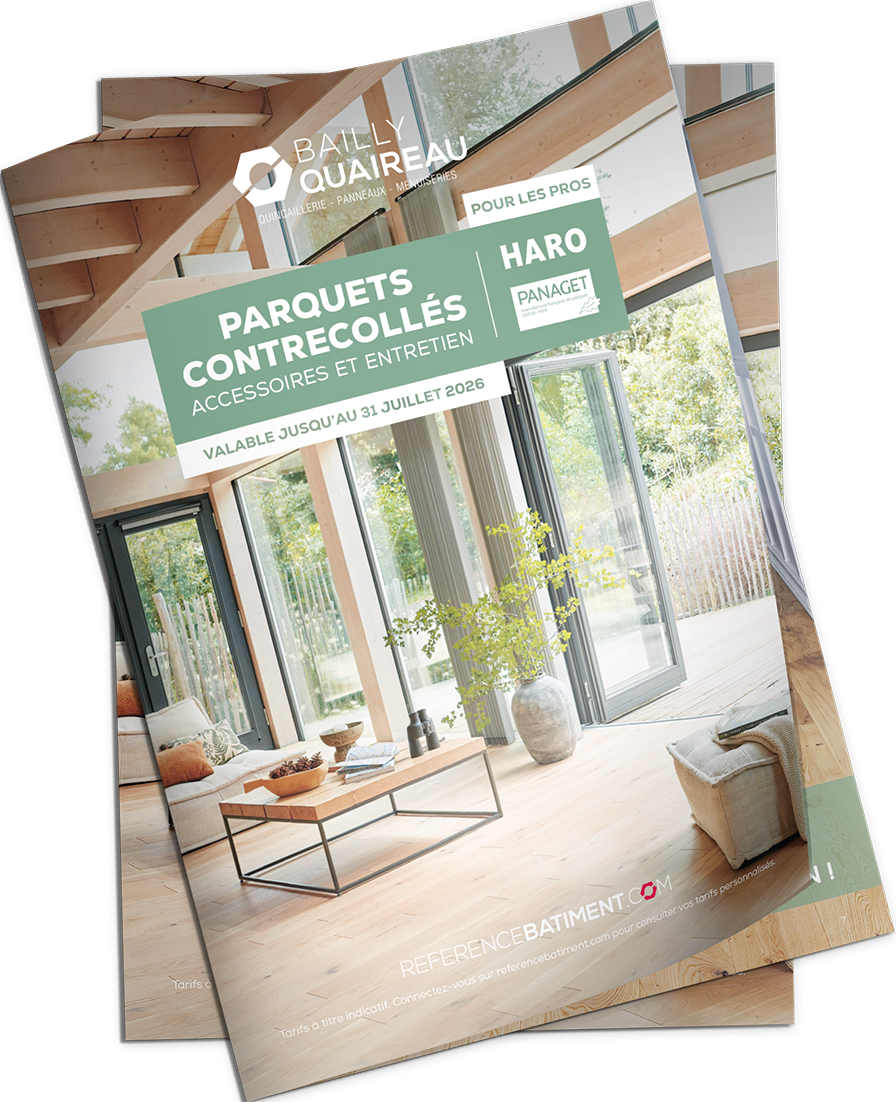 Couverture de PARQUETS CONTRECOLLÉS ACCESSOIRES ET ENTRETIEN